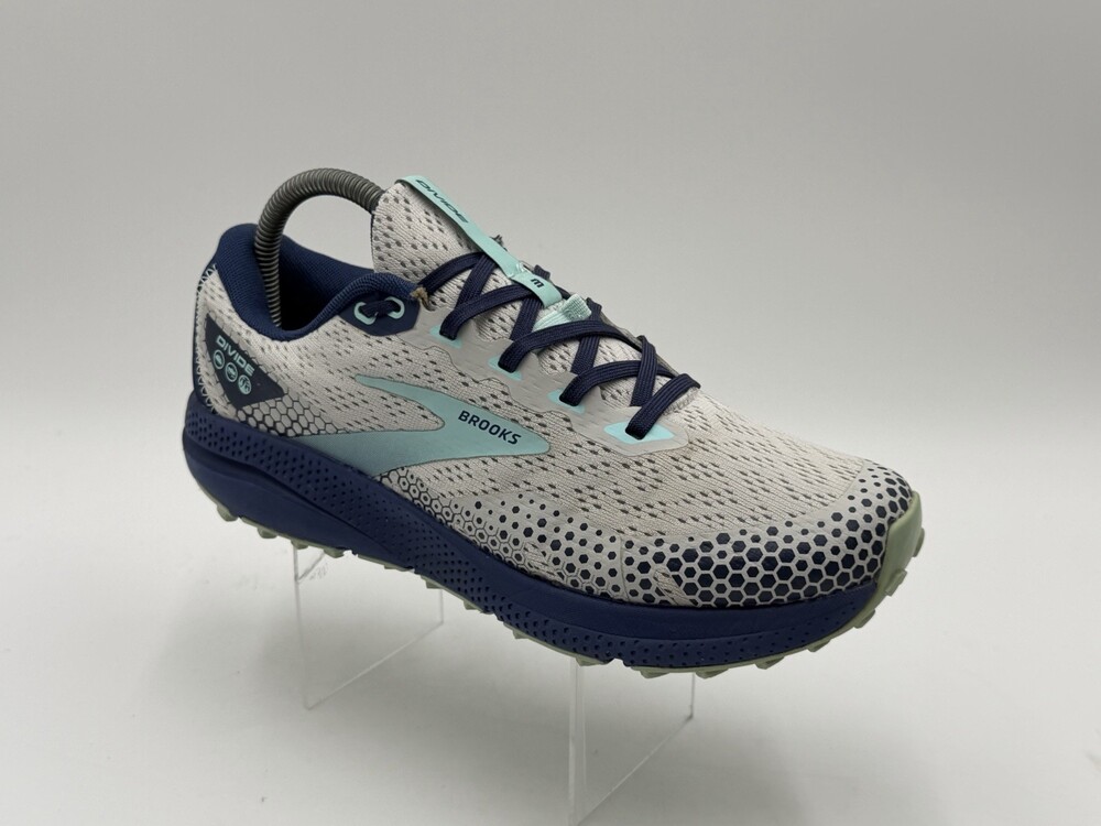 Brooks Divide 3 Women's 8.5 B Blue /Gray Training Sneaker Shoes 1203681B006